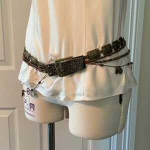 Mulitlayer metal link belt size small to medium